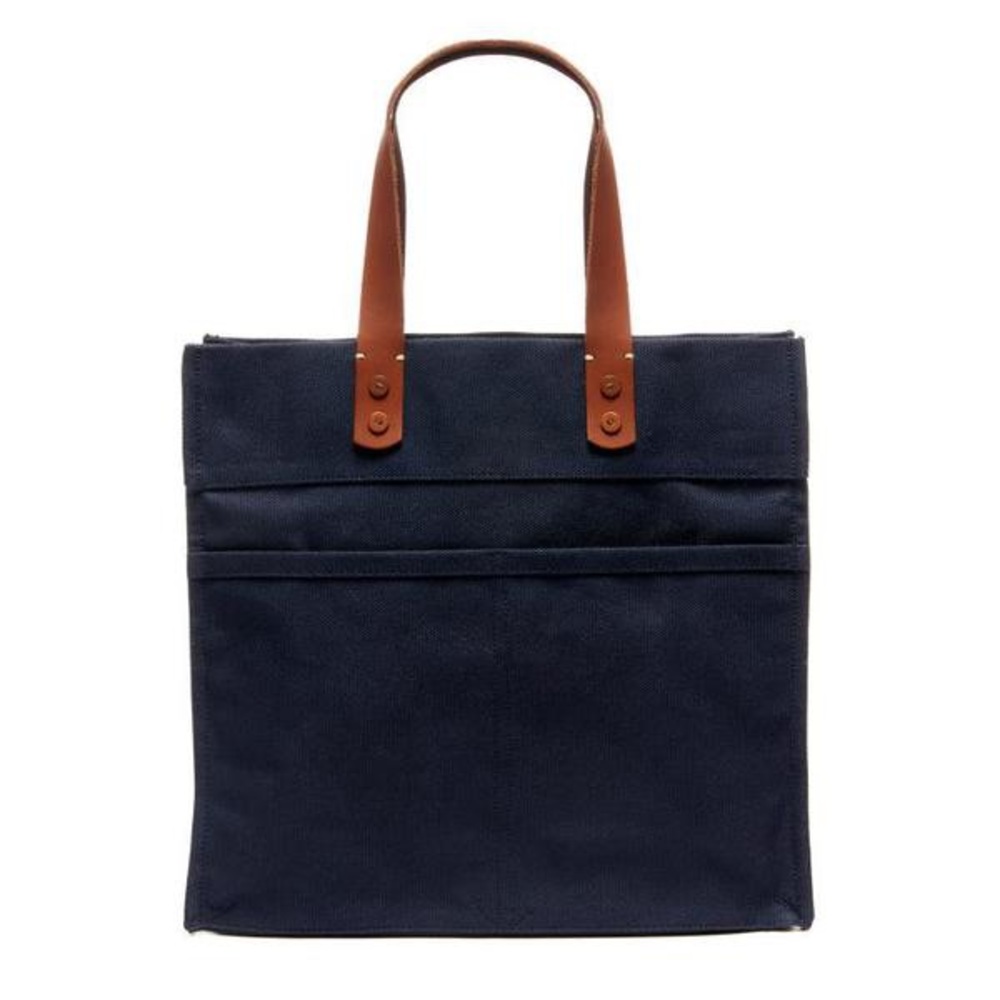 Feed Co blue tote